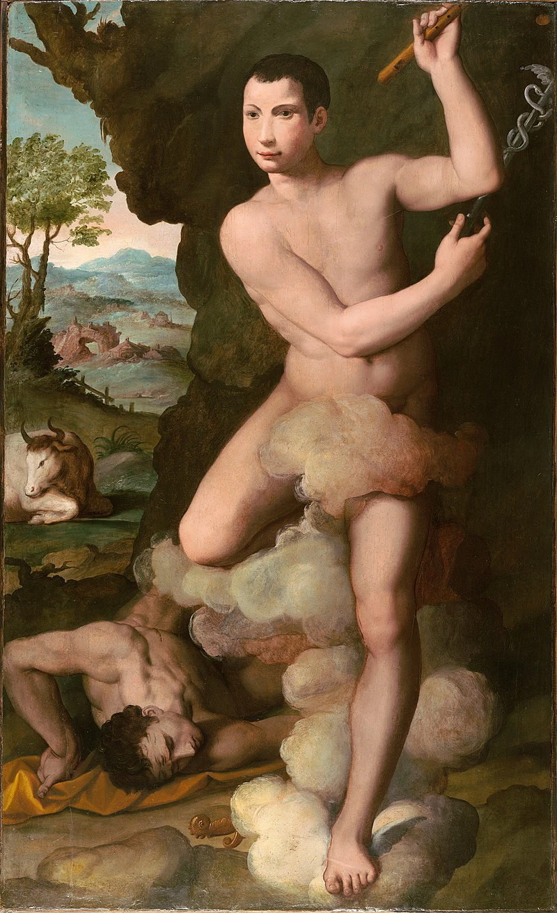 120-Ritratto allegorico di uomo-Fogg Museum